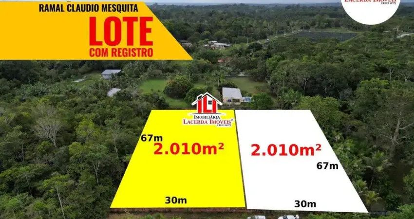 Terreno à venda na BR-174, 174, Adrianópolis, Manaus