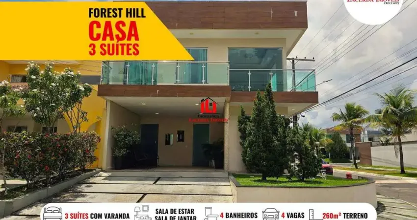 Casa em condomínio para venda em manaus, colônia terra nova, 3 dormitórios, 3 suítes, 4 banheiros, 4 vagas