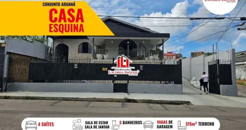 Casa em condomínio para venda em manaus, compensa, 4 dormitórios, 4 suítes, 5 banheiros, 4 vagas
