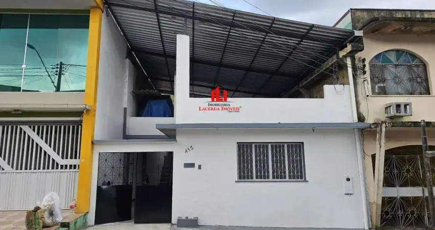 Casa para venda em manaus, alvorada, 3 dormitórios, 1 banheiro, 1 vaga
