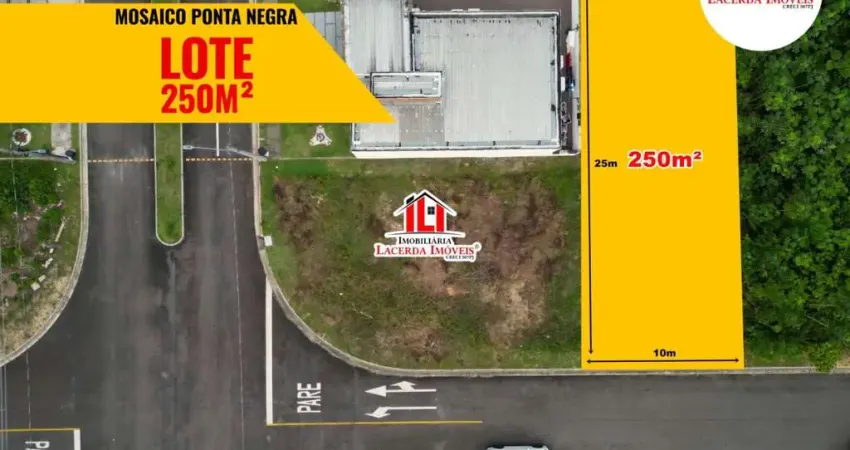 Terreno à venda na Rua Thales Loureiro, 18, Ponta Negra, Manaus