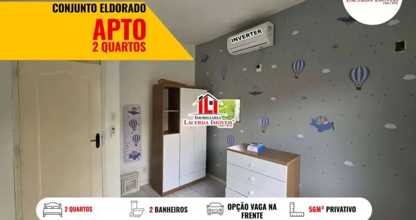 Apartamento para venda em manaus, parque 10 de novembro, 2 dormitórios, 2 banheiros