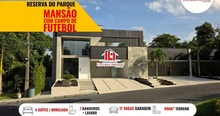 Casa em condomínio para venda em manaus, ponta negra, 4 dormitórios, 4 suítes, 6 banheiros, 10 vagas