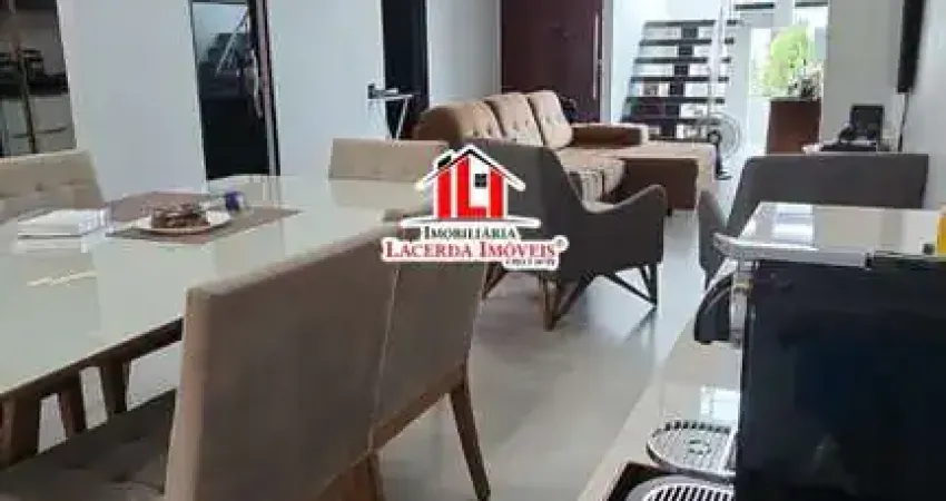 Casa em condomínio para locação em manaus, ponta negra, 4 dormitórios, 3 suítes, 5 banheiros, 4 vagas