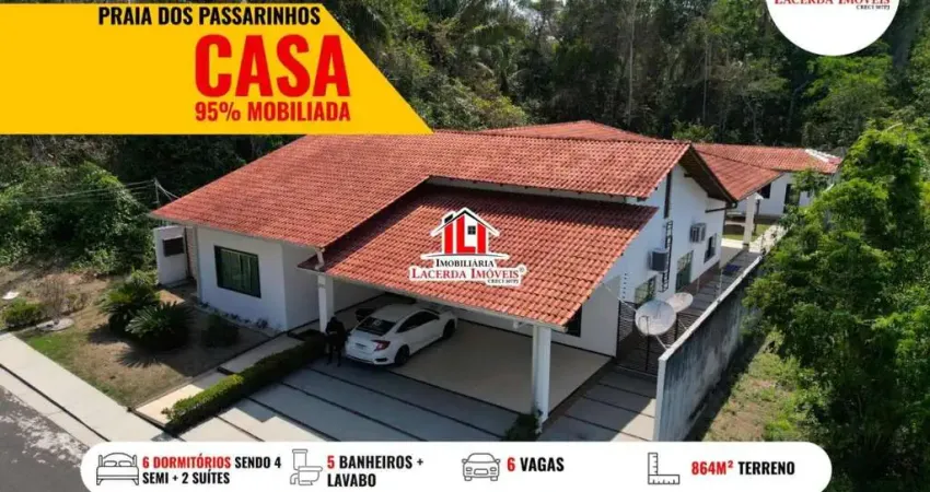 Casa em condomínio para venda em manaus, ponta negra, 4 dormitórios, 2 suítes, 6 banheiros, 4 vagas