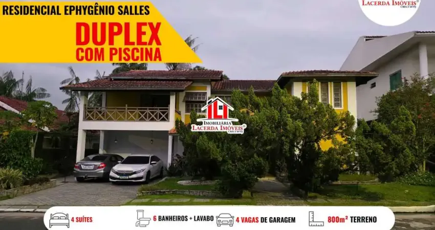 Residencial Ephygênio Salles, ALTO PADRAO, Casa 4 suites, Piscina, Quaintal amplo, Negocie