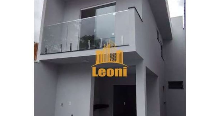 Casa nova 2 Qts sendo 1 suíte + área gourmet + 2 vagas de garagem