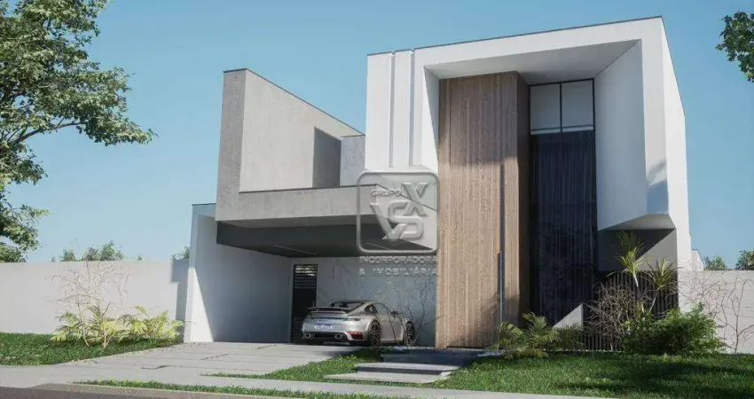 Casa em condomínio fechado com 3 quartos à venda no Loteamento Buritis, Campo Verde 