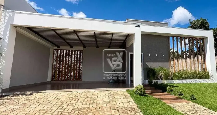 Casa com 3 dormitórios à venda, 124 m² por R$ 990.000,00 - Residencial Buritis - Campo Verde/MT