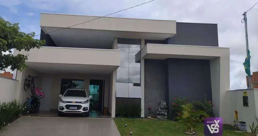 Casa em condomínio fechado com 3 quartos à venda no Loteamento Buritis, Campo Verde 