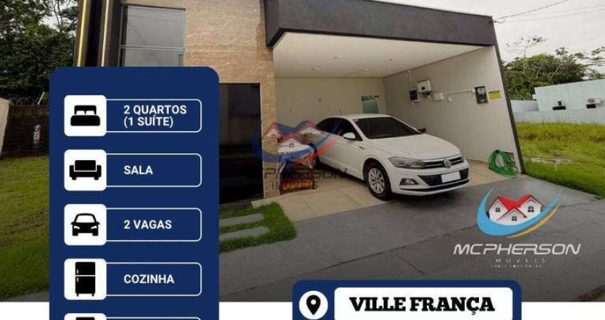 Casa para alugar COP 30 MOBILIADA ,com café da manhã , com 2 quartos 1 suíte em Ananindeua, Centro Condomínio Clube Ville França