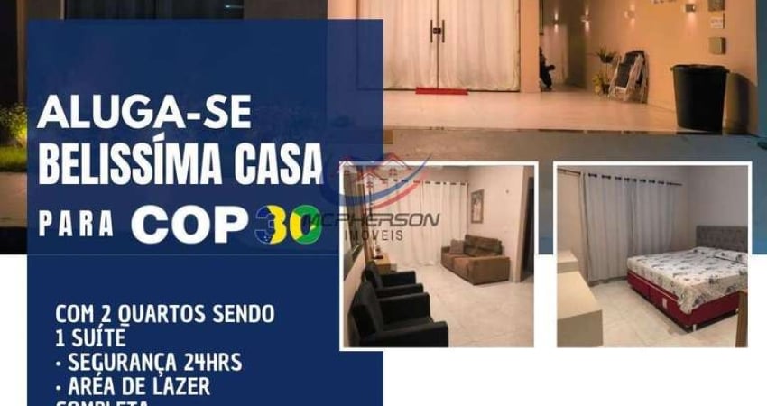 Casa para alugar COP 30 MOBILIADA para 6 PESSOAS ,com café da manhã , com 2 quartos 1 suíte em Ananindeua, Centro Condomínio Clube Ville França