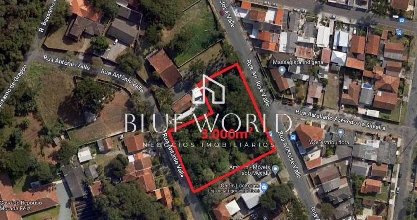 Terreno à venda na Rua Ari José Valle, 363, Santa Felicidade, Curitiba