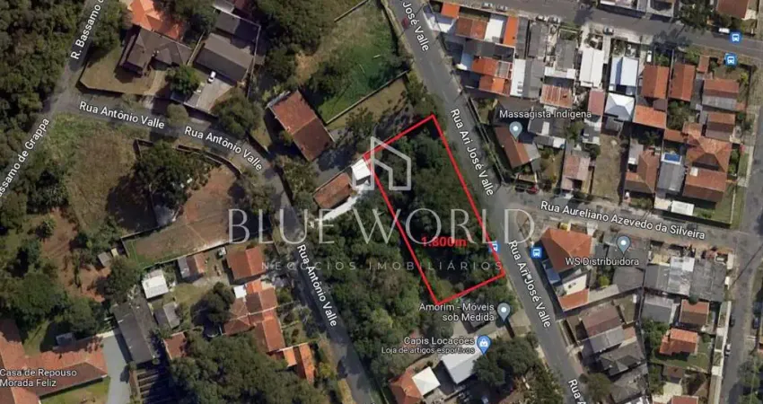 Terreno à venda na Rua Ari José Valle, 323, Santa Felicidade, Curitiba