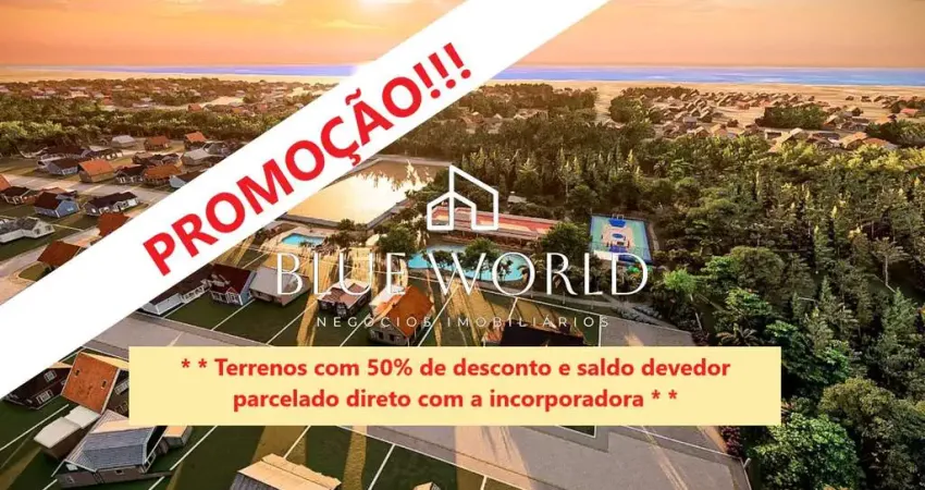 Terreno em condomínio fechado à venda na Rua dos Lagos, s/n, Centro, São Francisco do Sul