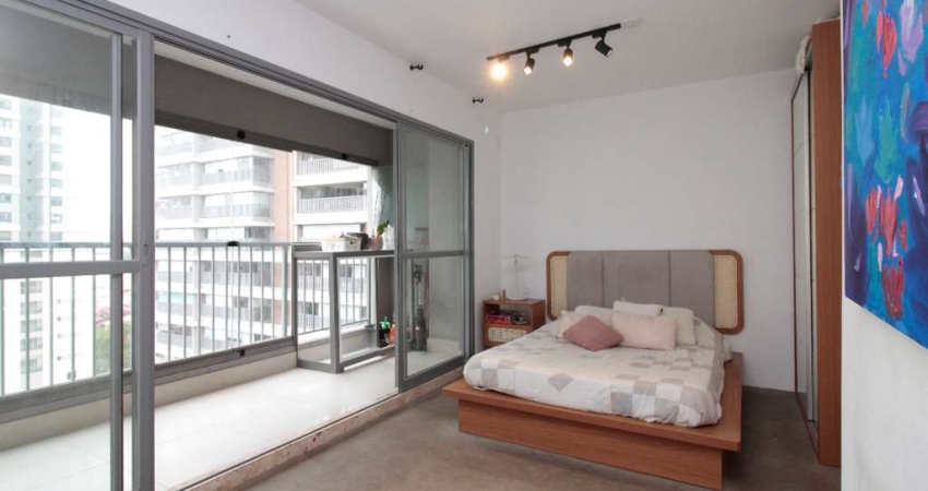 Versátil studio para venda com 1 quarto, sendo 1 suíte, 31m²