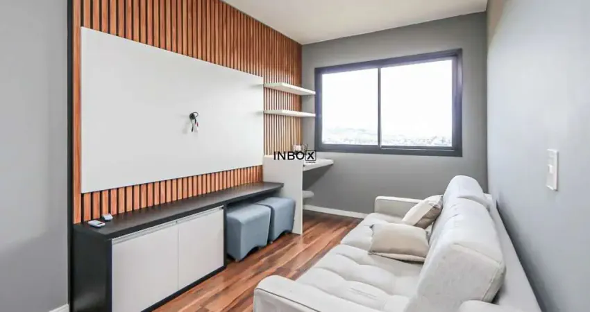 Loft Mobiliado com 1 Suíte, 49m² e Vaga - Infraestrutura Completa!