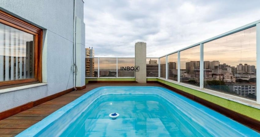 Cobertura 262 m², 4 Dormitórios e 2 Vagas no Coração do Menino Deus