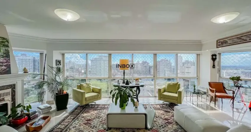 Cobertura com 412 m2 com 360º com 2 andares no bairro Moinhos de Vento, Porto Alegre.
