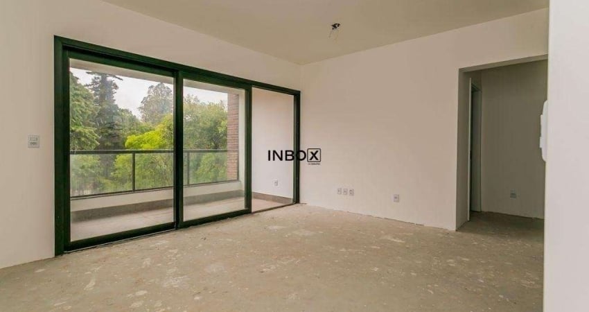 Apartamento de 58m² privativos, com 02 dormitórios, sendo 01 suíte, no Bairro São João