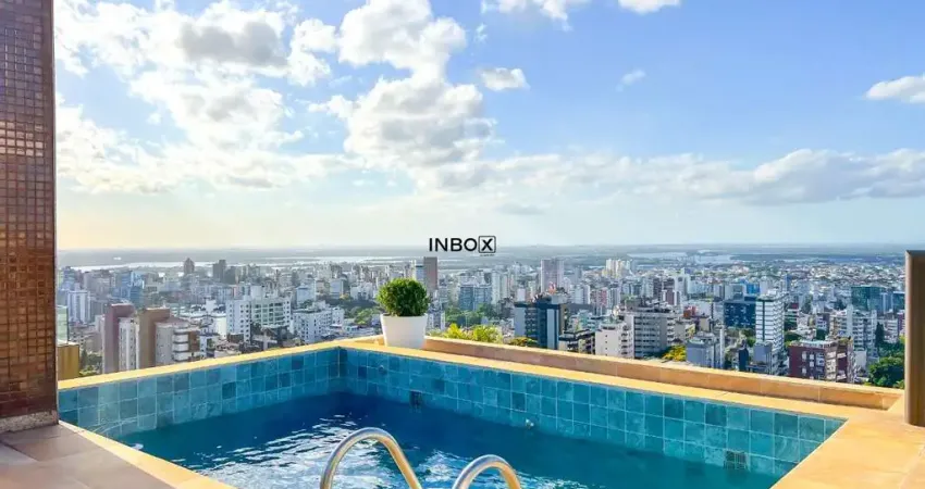 COBERTURA TRIPLEX 15 ANDAR PRINCIPE DE VERSAILLES VISTA EXCELENTE COM 5 DORMITÓRIOS NO MELHOR DA BELA VISTA