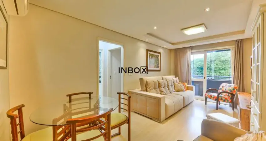 INBOX CIA IMOBILIARIA ALUGA Ótimo apartamento de 2 dormitórios, amplo, 72m² privativos, totalmente mobiliado, no Menino Deus, em Porto Alegre.