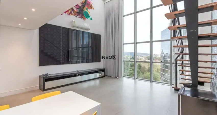 APTO DUPLEX 01 dormitório (01 suíte) com 72,62m² no bairro Petrópolis em Porto Alegre.