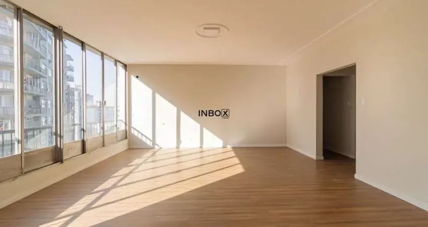 Apartamento de 170m² com planta espaçosa e 3 dormitórios, Suíte e Garagem