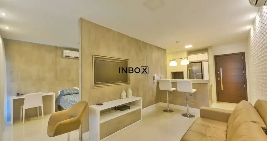 Loft 100% mobiliado no Residence Du Lac, junto do Barra Shopping para locação