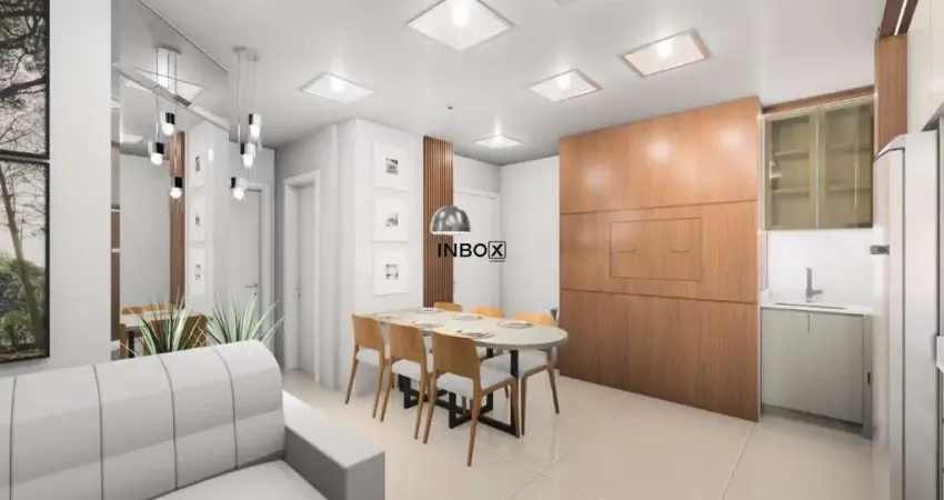 Apartamento mobiliado e equipado com 2 dormitórios, suíte e 2 vagas