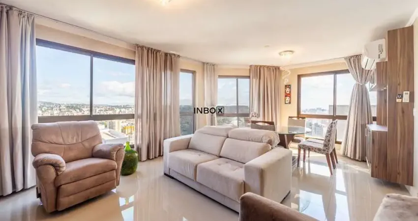 Apartamento 2 dormitórios, 1 suíte, semimobiliado, 2 vagas