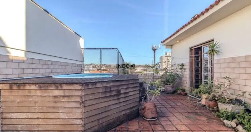 Cobertura com 3 dormitórios, piscina privativa e 2 vagas no jardim botânico, porto alegre/rs