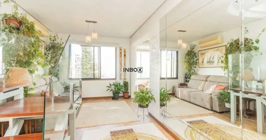 Cobertura mobiliada com 185m², 3 dormitórios, terraço, piscina e 2 vagas