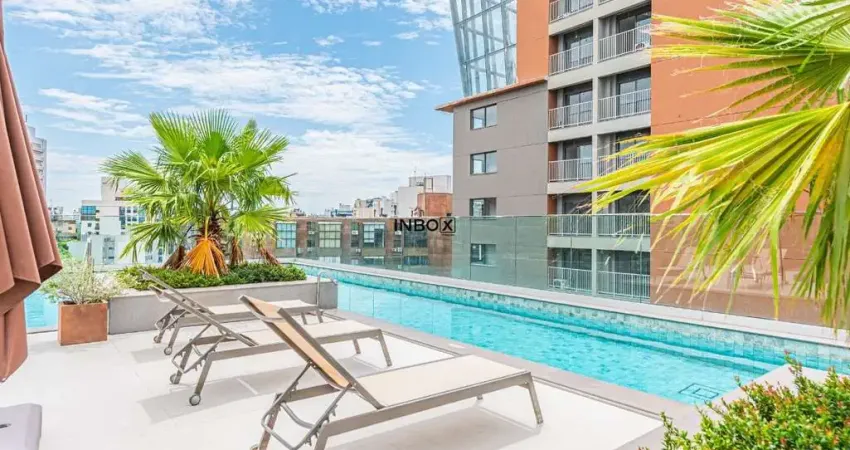 Studio mobiliado em prédio com infra de clube no Moinhos de Vento !