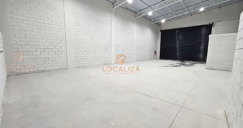 Galpão comercial em ótima localização e de fácil acesso, teto alto entra pequenos caminhões, fácil acesso à Dutra, Tamoios e Carvalho Pinto.