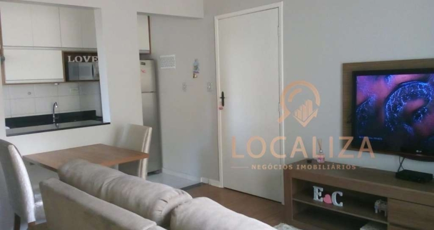 Apartamento à venda em São José dos Campos-SP, Vila Iracema: 2 quartos, 2 salas, 1 banheiro, 1 vaga de garagem.