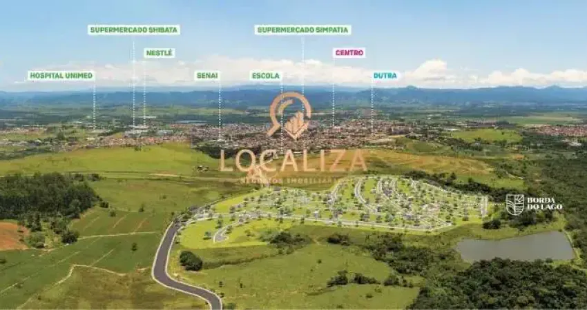 Terreno à venda em Caçapava-SP, Borda da Mata - 354m² de área