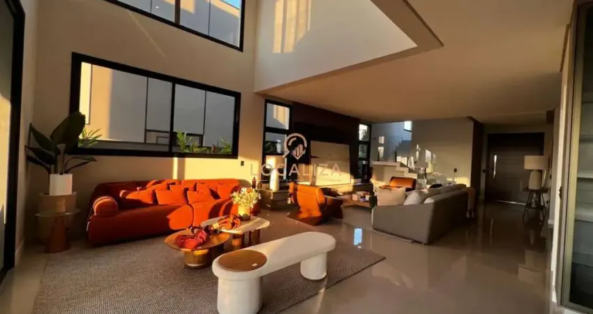 SUPER SOBRADO MOBILIADO COM 5 SUÍTES CONDOMÍNIO RESIDENCIAL ALPHAVILLE.
