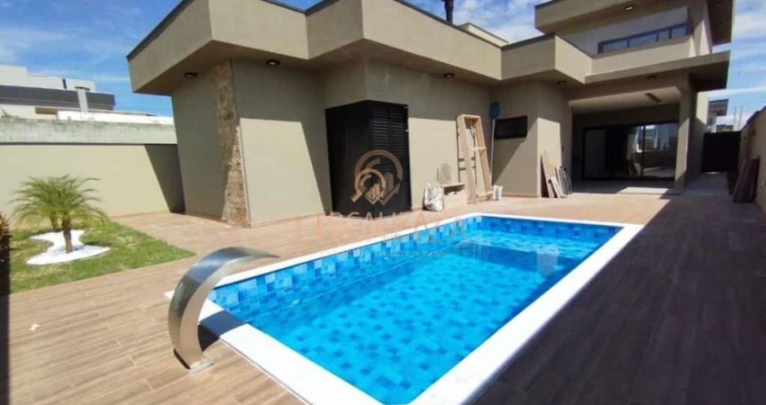 Casa / Condominio Santa Mônica /  03 Dormitórios /  01 suíte / 190m²AC / 360m²TE - Caçapava - SP.