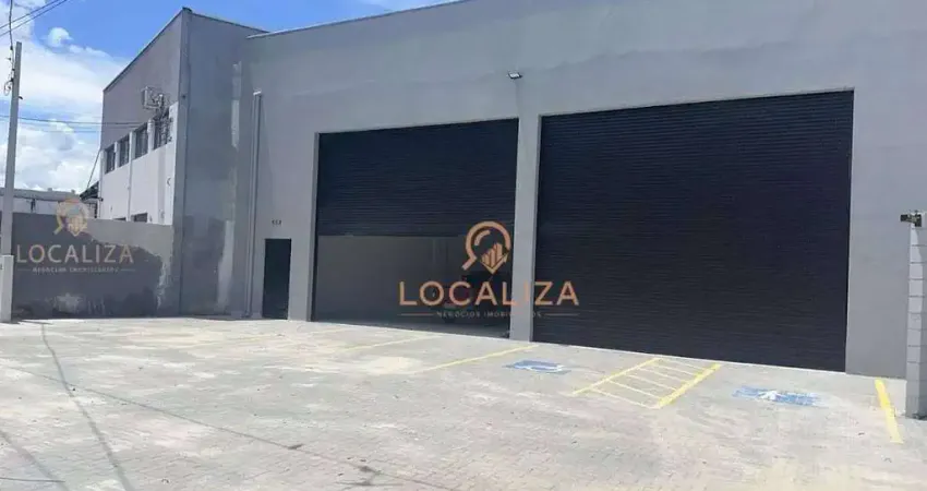 Galpão Comercial para locação, Jardim Santa Maria, Jacareí - GA0066.