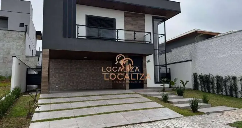 Casa com 4 dormitórios à venda, 198 m² por R$ 1.390.000,00 - Condomínio Residencial Mantiqueira - São José dos Campos/SP