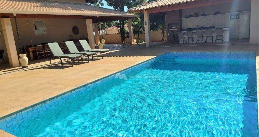 Chácara com 3 dormitórios à venda, 1500 m² por R$ 2.400.000,00 - Condominio Residencial Monte Carlo - Guapiaçu/SP