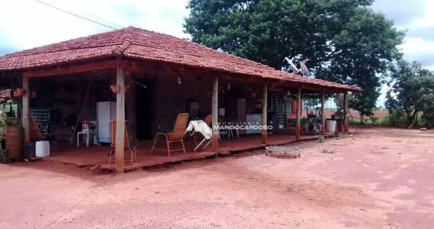 Chácara com 2 dormitórios à venda, 78000 m² por R$ 1.100.000,00 - Zona Rural - Mendonça/SP