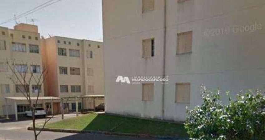 Apartamento com 3 dormitórios à venda, 53 m² por R$ 170.000,00 - Residencial Rio das Flores - São José do Rio Preto/SP