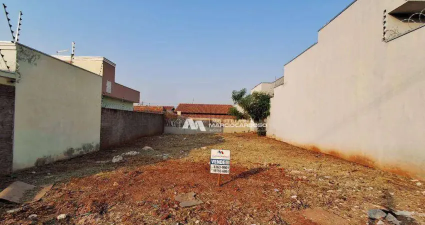 Terreno à venda, 200 m² por R$ 110.000,00 - Parque Das Perdizes - São José do Rio Preto/SP