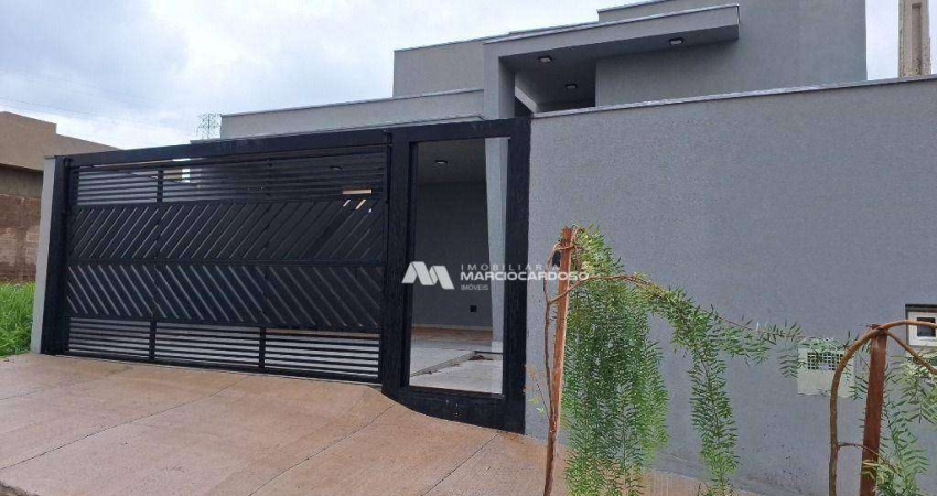 Casa com 3 dormitórios à venda, 114 m² por R$ 590.000,00 - Set Sul II - São José do Rio Preto/SP