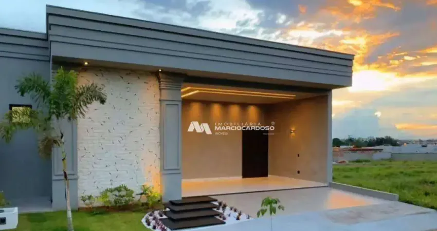 Casa com 3 dormitórios à venda, 175 m² por R$ 1.590.000,00 - Quinta do Lago II - Lac Léman - São José do Rio Preto/SP