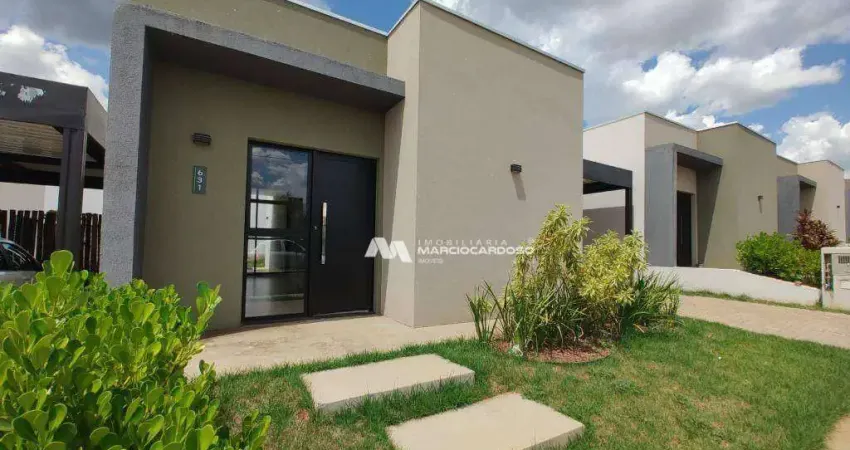 Casa com 3 dormitórios para alugar, 89 m² por R$ 2.900,00/mês - Fenhouse - São José do Rio Preto/SP