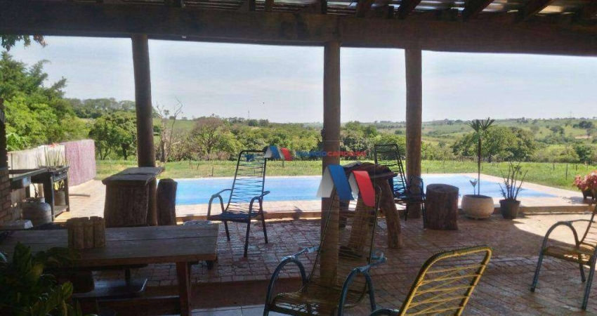 Sítio com 4 dormitórios à venda, 121000 m² por R$ 1.500.000,00 - Zona Rural - Floreal/SP