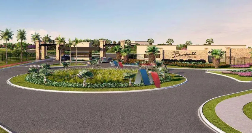 Terreno à venda, 275 m² por R$ 185.000,00 - Village Damha IV Mirassol  - Mirassol/SP